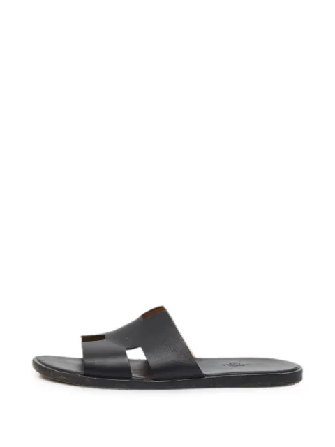 Hermès Pre-Owned Izmir H strap flat sandals