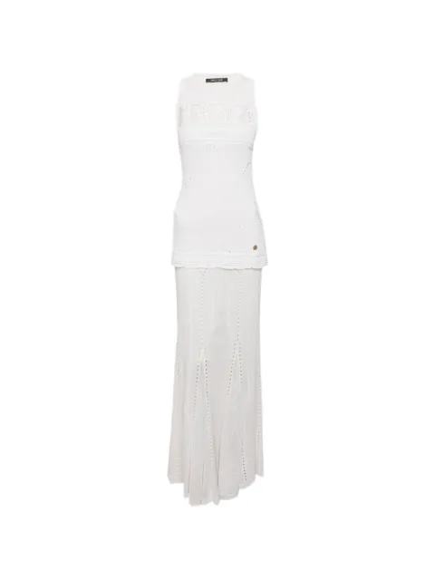 Roberto Cavalli Vintage knit skirt and top set