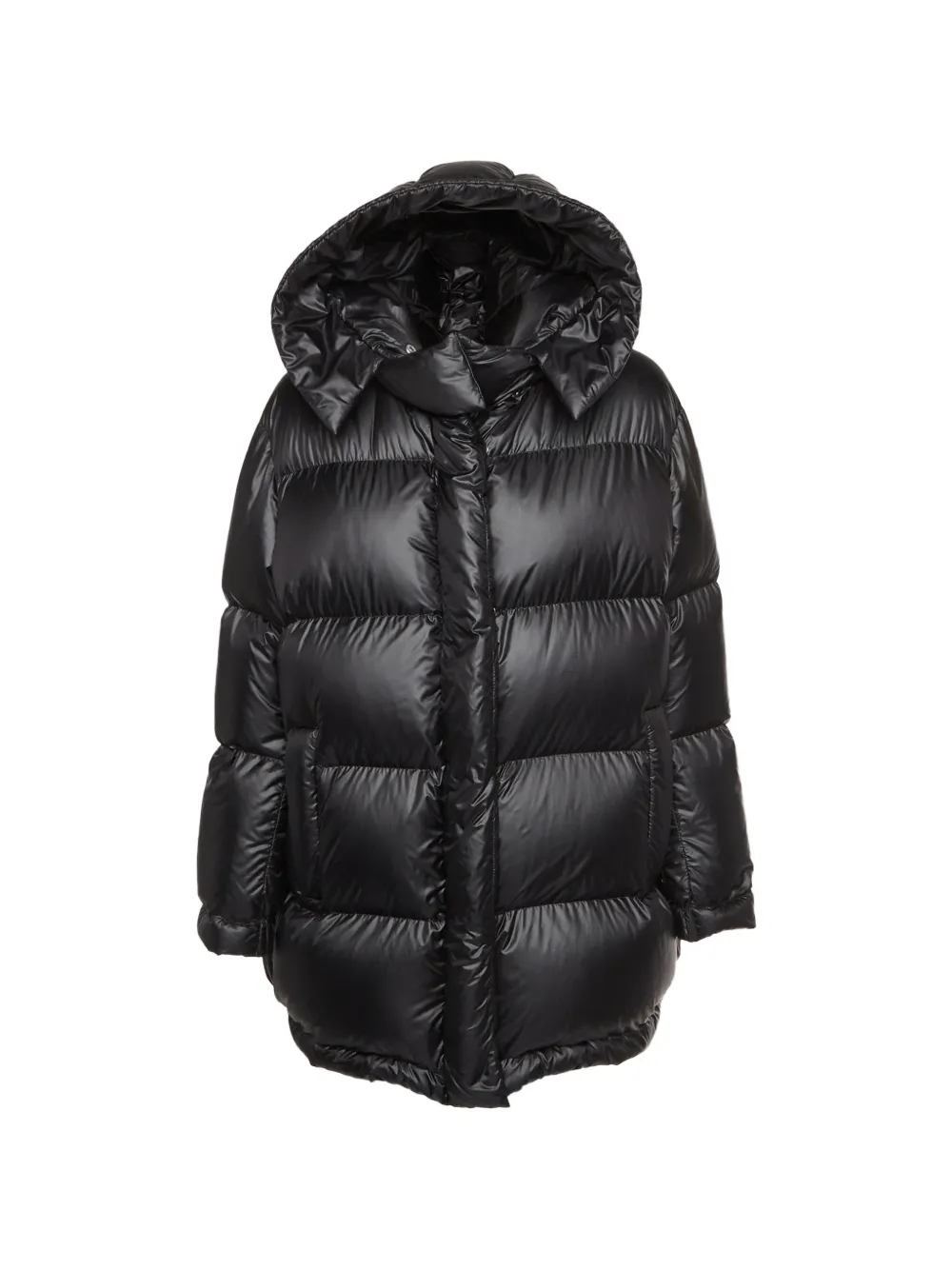 Prada Pre-Owned hooded puffer jacket - Schwarz