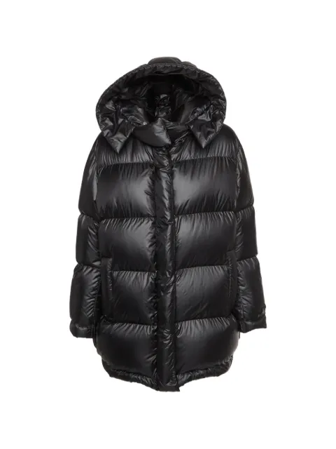 Prada Pre-Owned chamarra capitonada con capucha