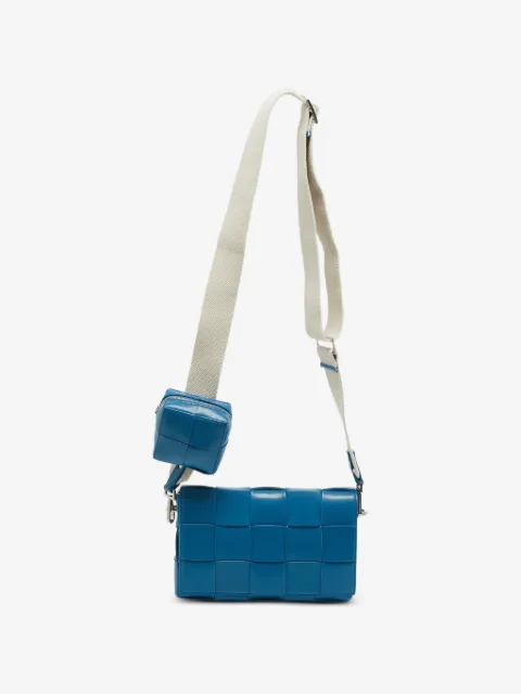 Bottega Veneta Pre-Owned medium Cassette Intrecciato messenger bag