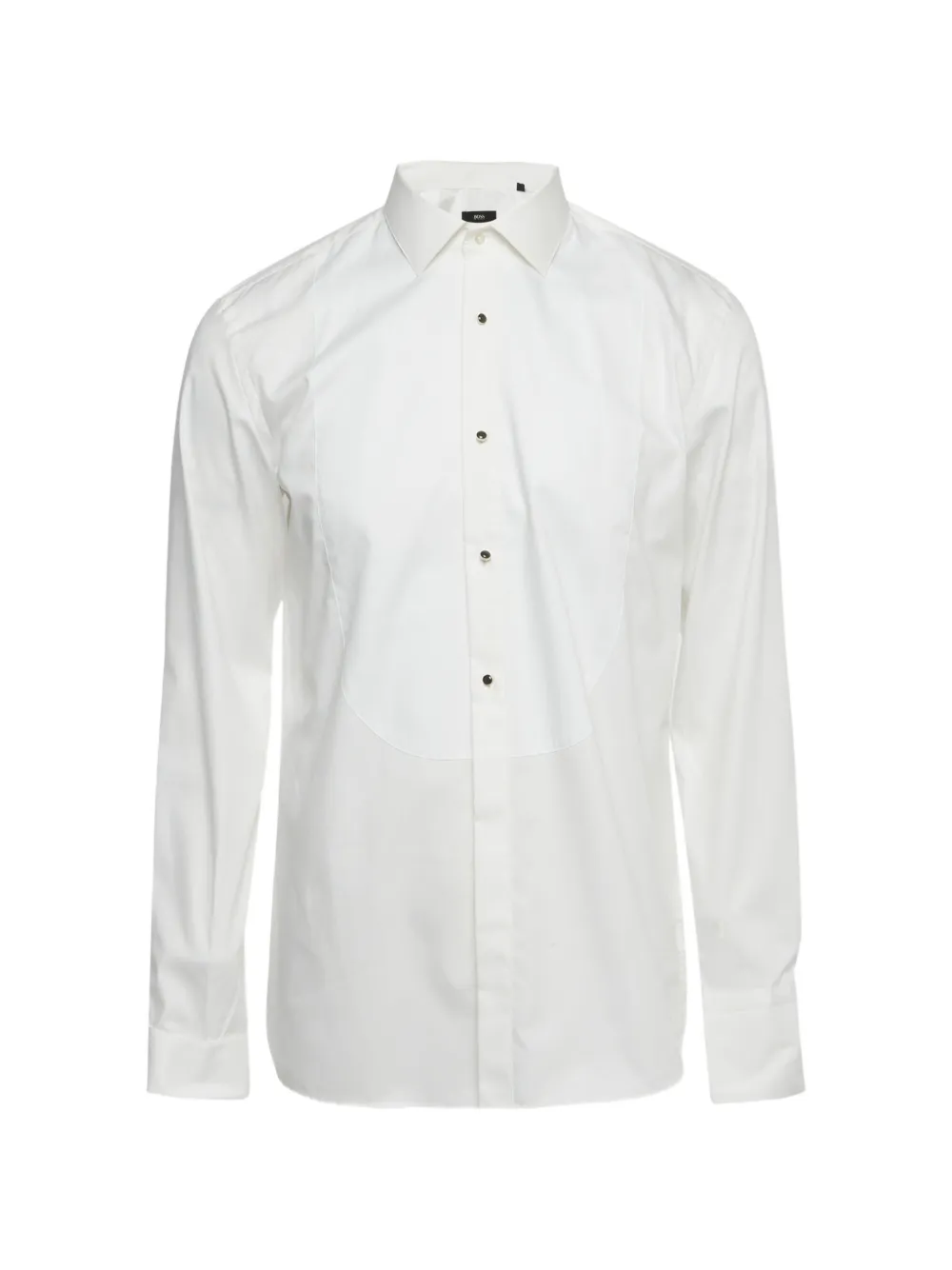 BOSS slim-fit poplin shirt - Bianco