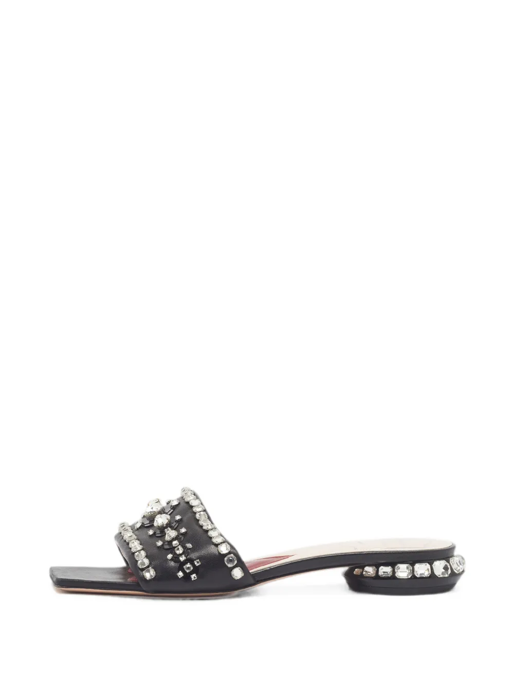 Roger Vivier Vintage sandales Disco à ornements - Noir