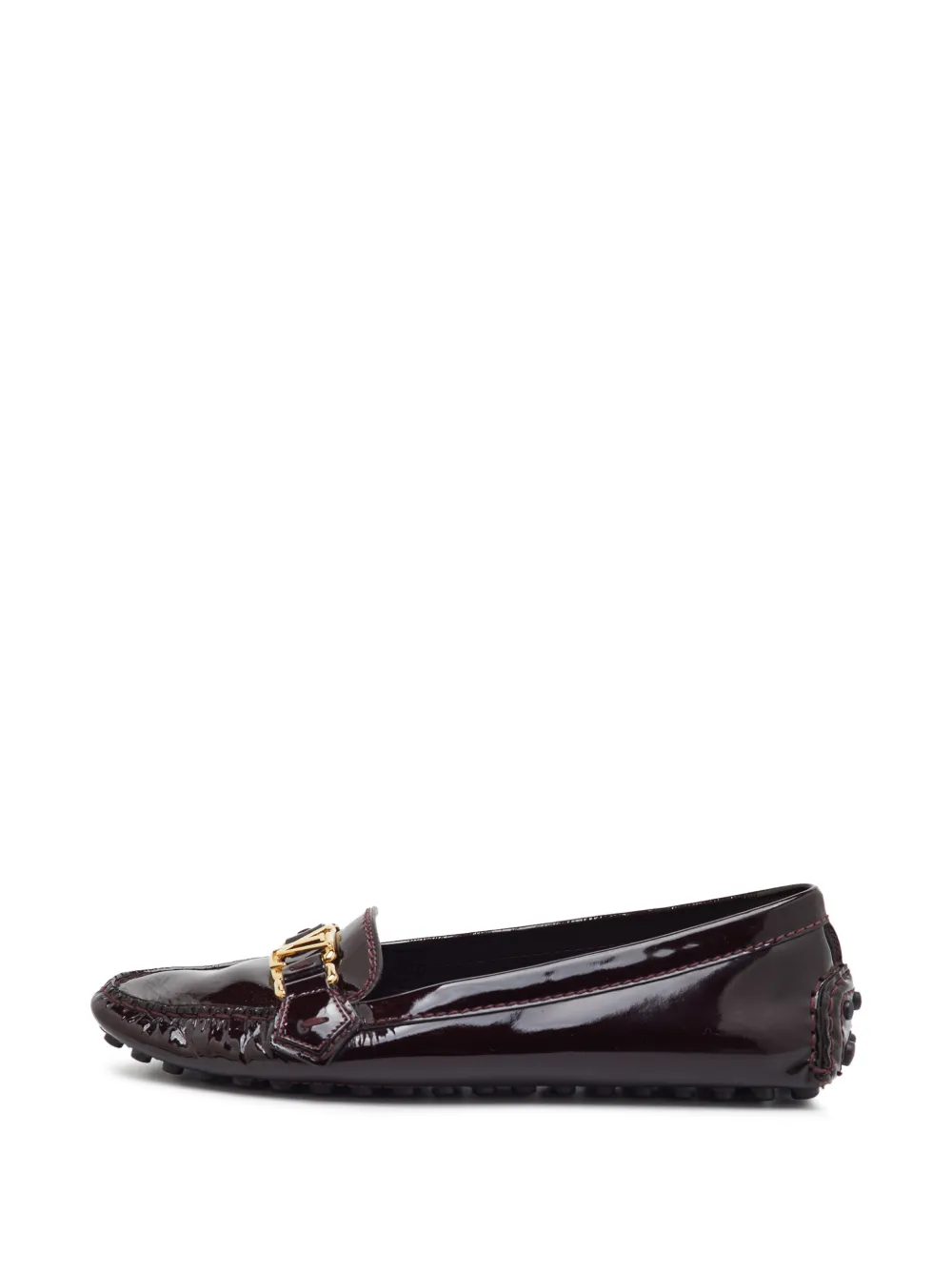 Louis Vuitton Pre-Owned Oxford ballet flats - Rot