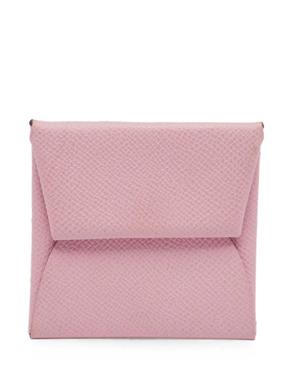 Hermès Pre-Owned 2022 Bastia Sakura Chevre leather change purse - Rosa