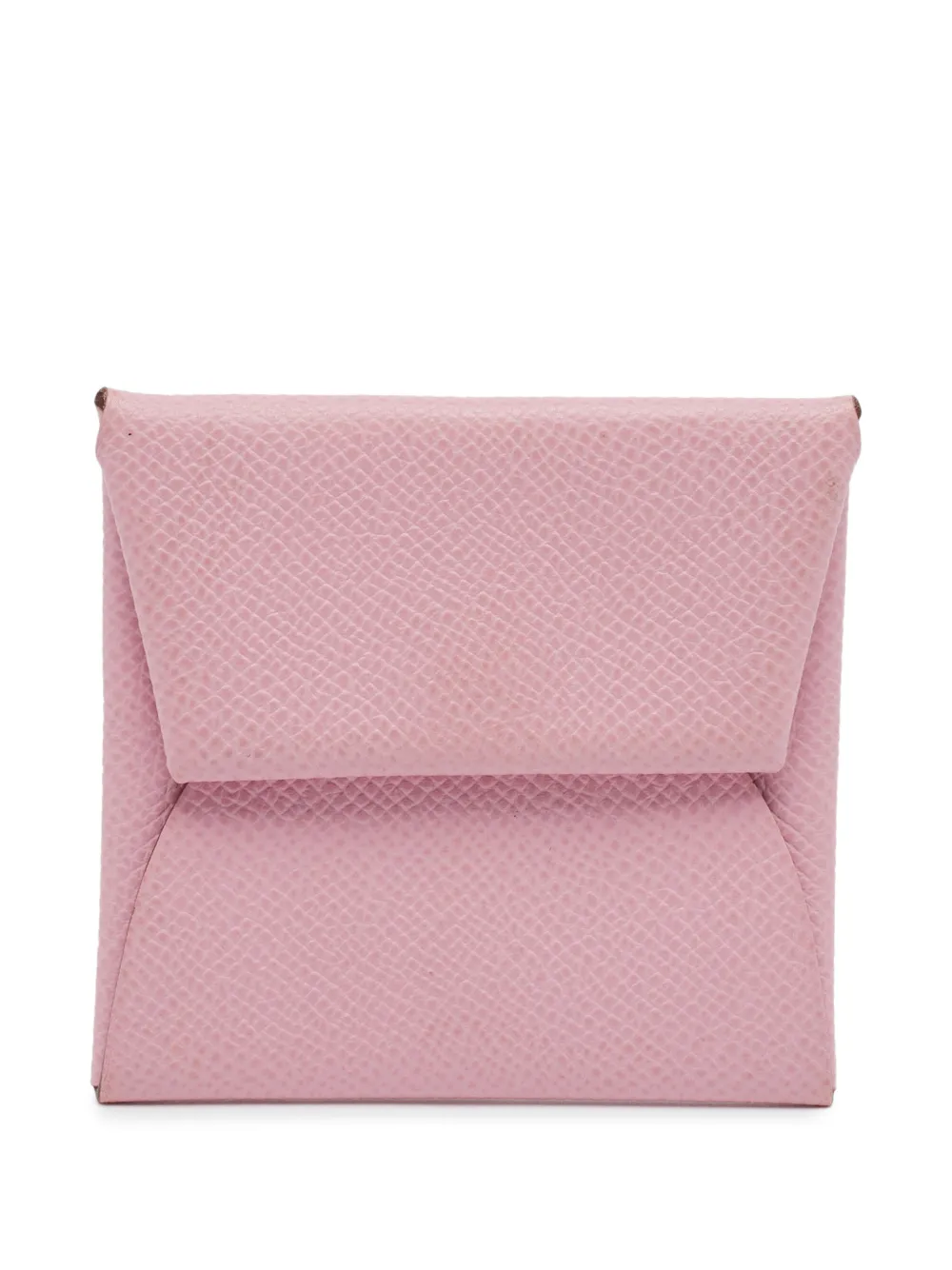 Hermès Pre-Owned 2022 Bastia Sakura Chevre leather change purse - Rosa