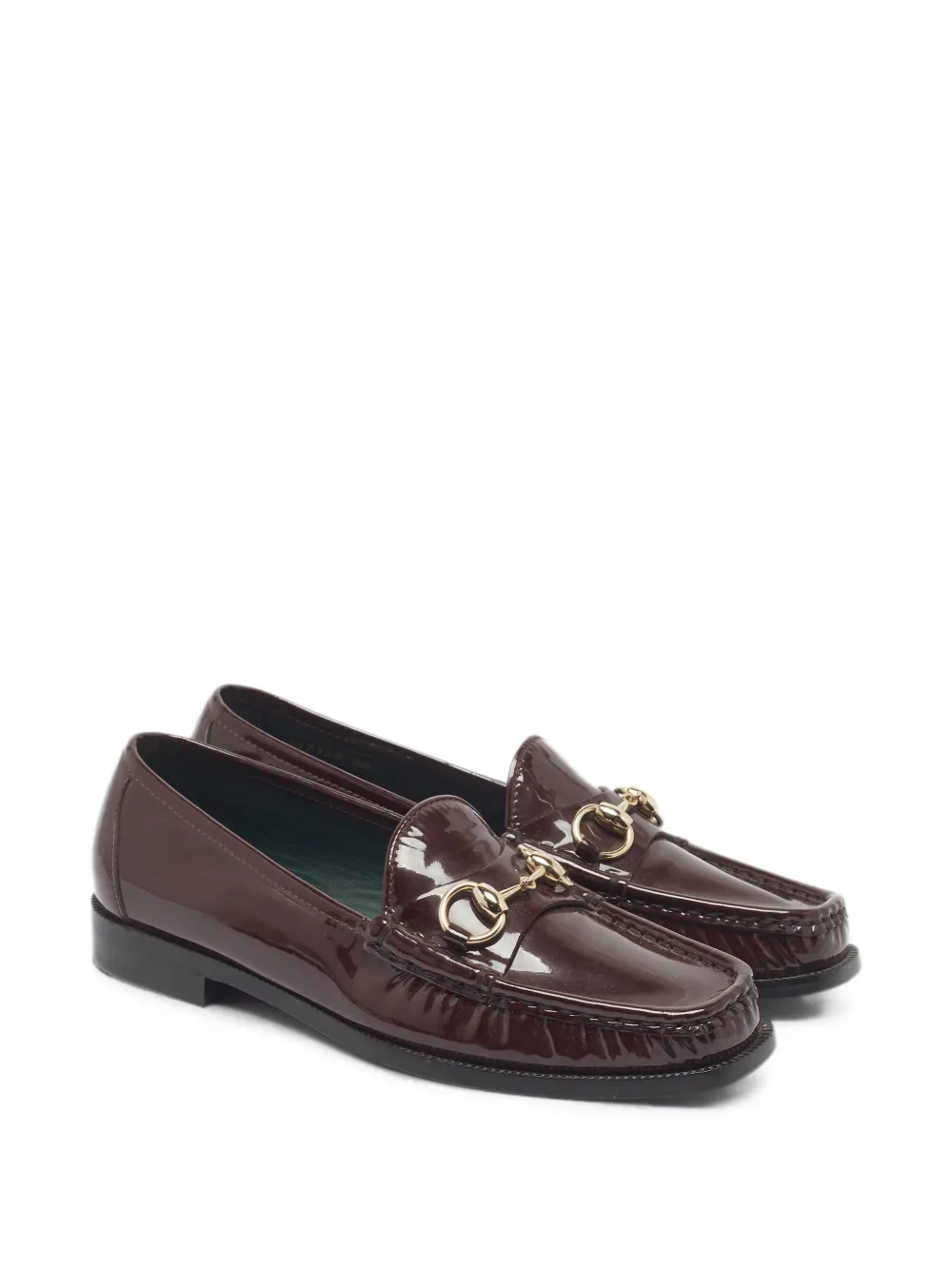 Gucci Pre-Owned Jordaan Horsebit loafers - Braun