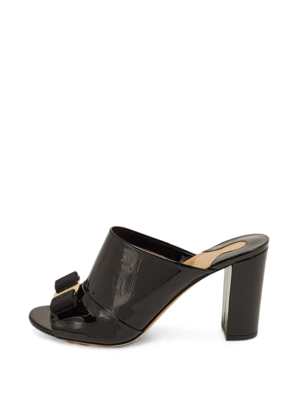 Ferragamo Pre-Owned Vara bow sandals - Nero