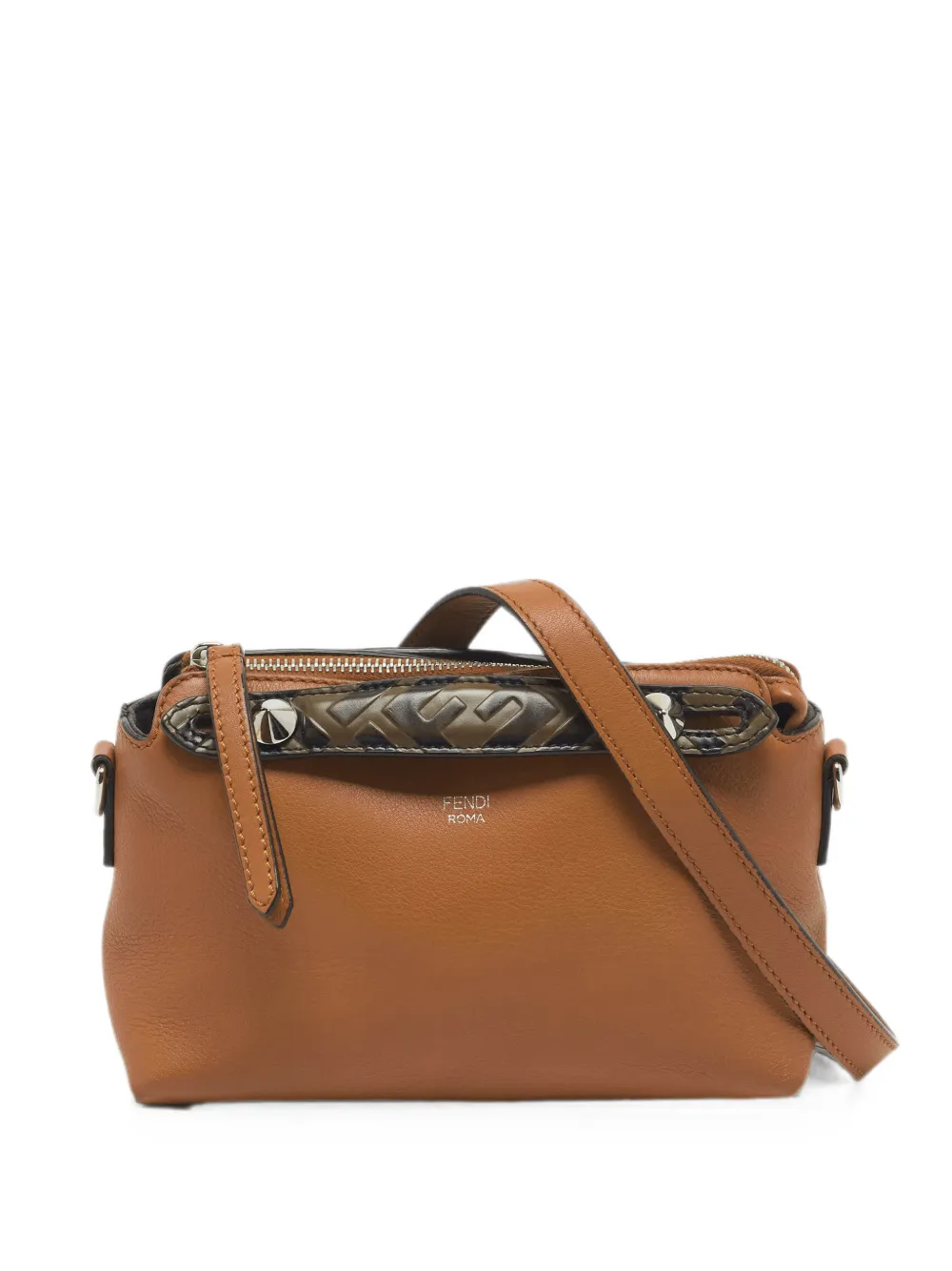 Fendi Pre-Owned 2020 mini By The Way cross body bag - Marrone