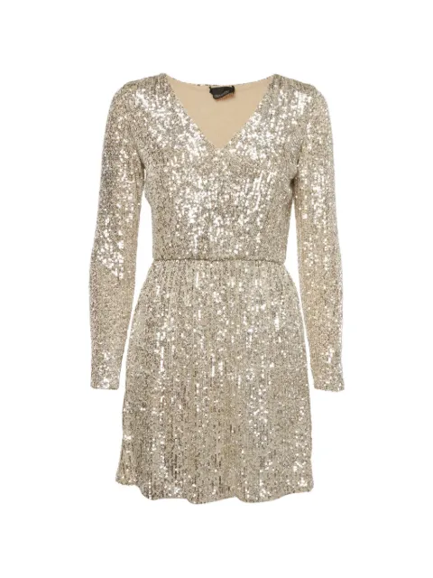 Ermanno Scervino Vintage sequin-embellished mini dress
