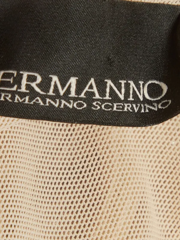 Ermanno Scervino Vintage sequin-embellished Mini Dress | Silver