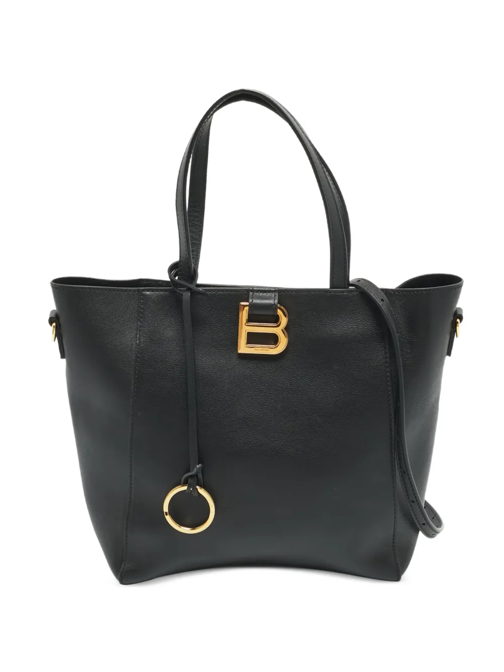 Balenciaga Pre-Owned small Hourglass leather tote bag - Schwarz