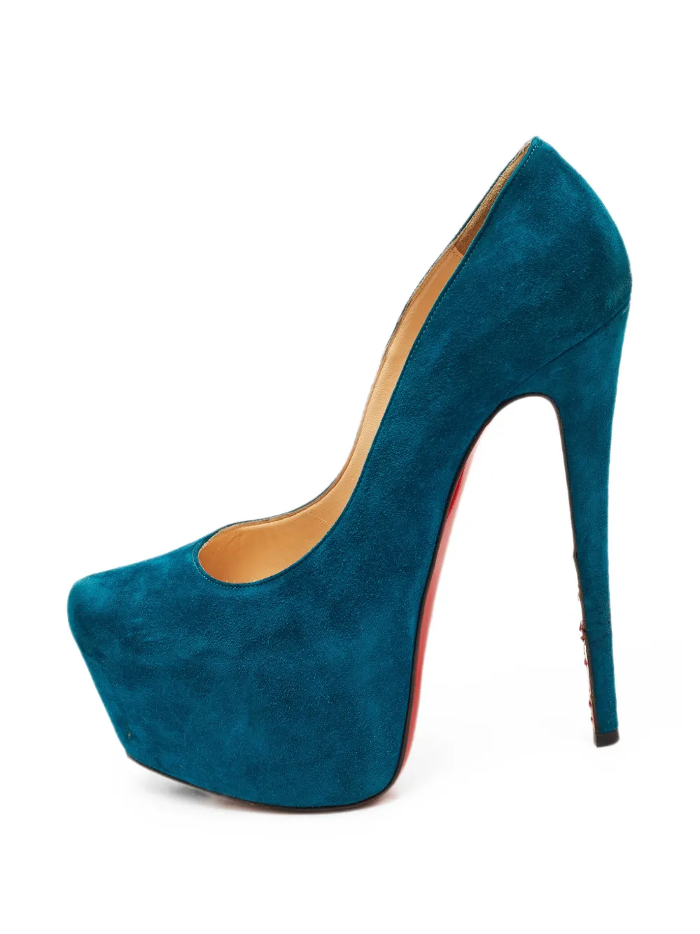 Christian Louboutin Pre-Owned Daffodile platform pumps - Blau