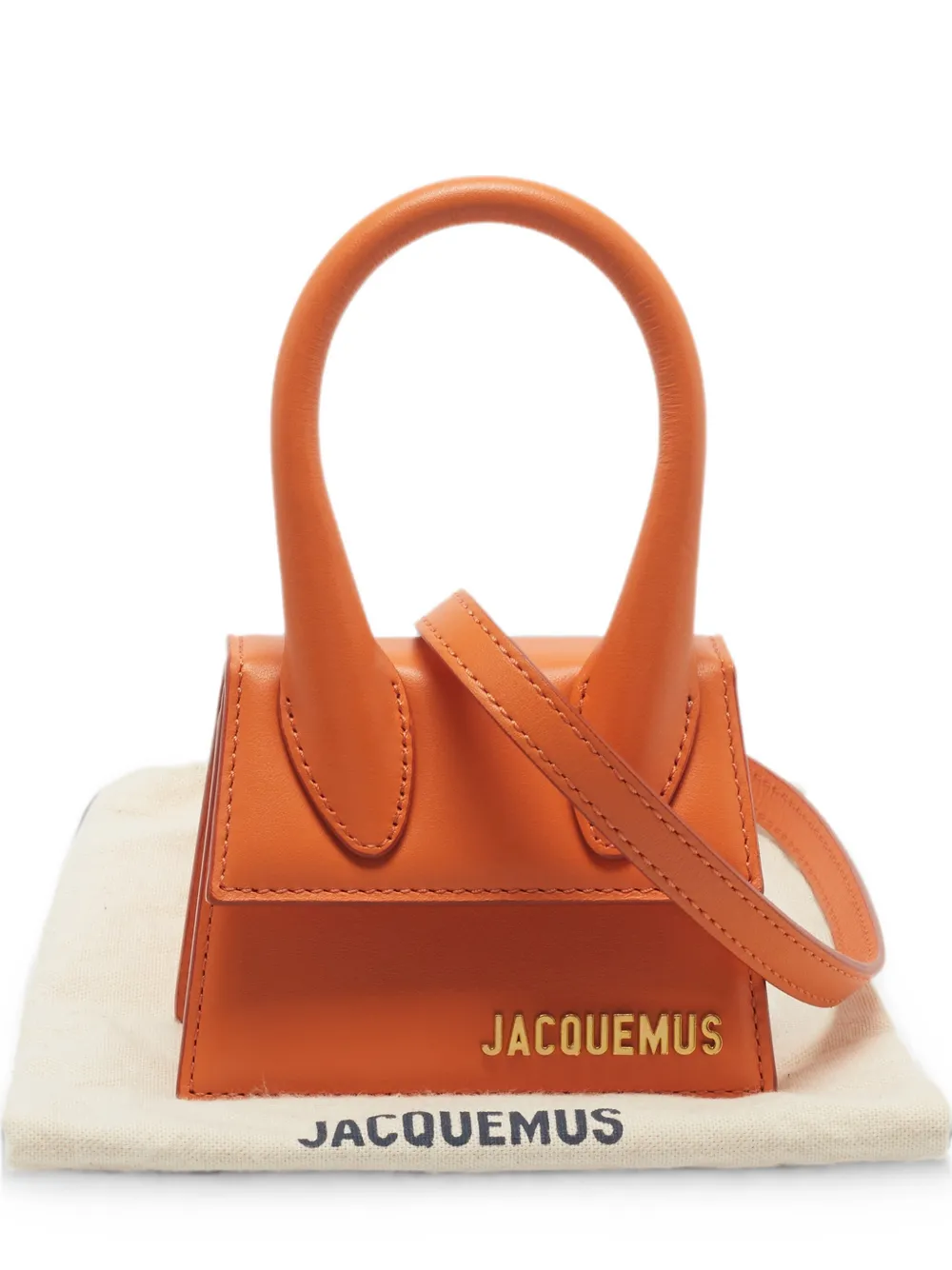 Jacquemus Pre-Owned mini Le Chiquito tote bag - Arancione