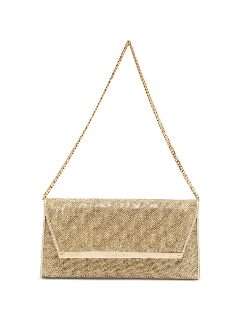 Jimmy Choo Pre-Owned Margot chain clutch bag - Oro