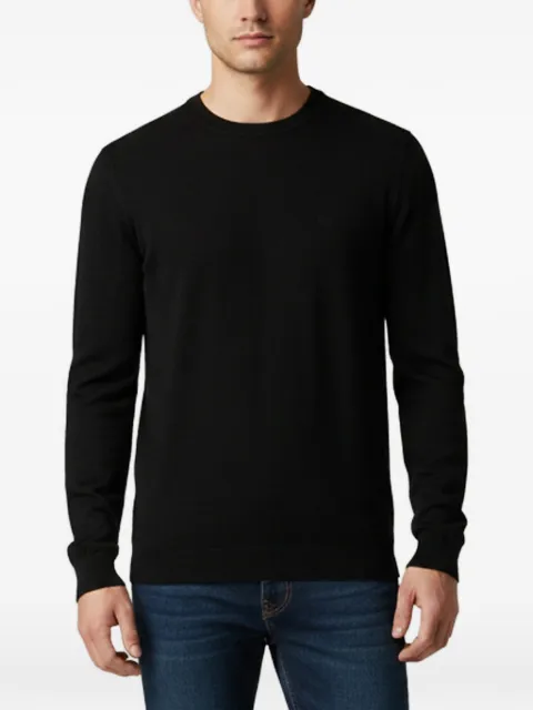 Fendi Pre-Owned logo-embroidered wool sweater