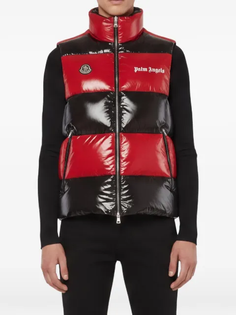Moncler Palm Angels nylon down puffer vest