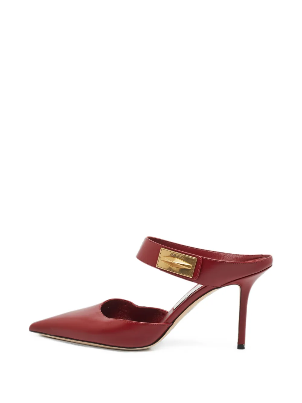 Jimmy Choo Pre-Owned mules Smokey à bout pointu - Rouge Jimmy Choo Pre-Owned mules Smokey à bout pointu - Rouge