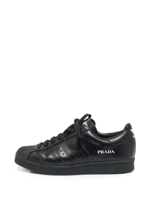 Prada Pre-Owned x Adidas Superstar sneakers