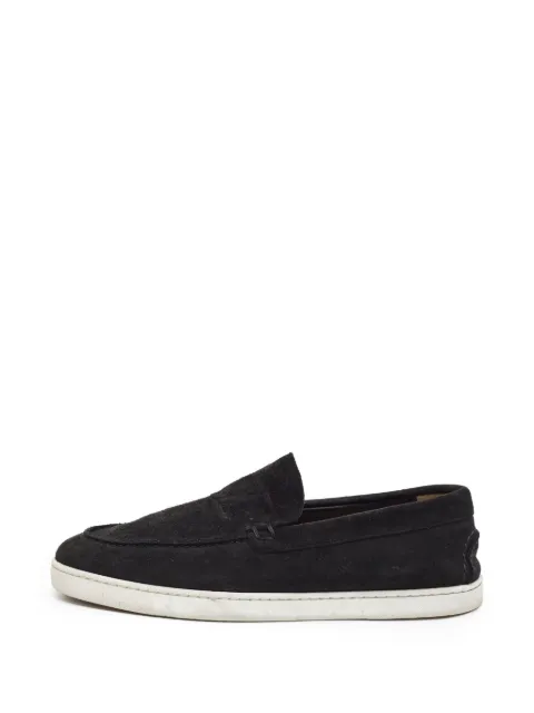 Christian Louboutin Pre-Owned Paqueboat Sneakers aus Wildleder