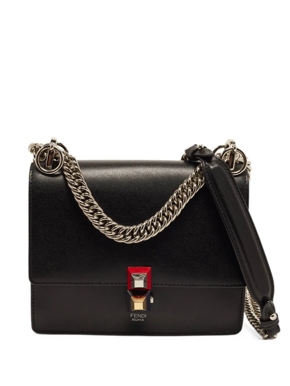 Fendi Pre-Owned Kan I shoulder bag - Nero