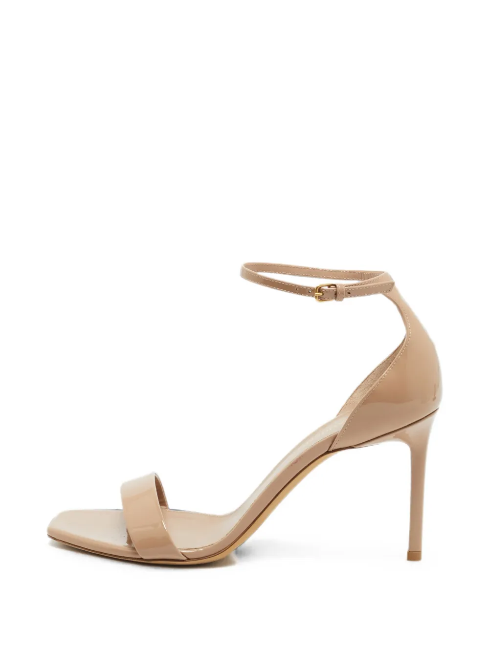 Saint Laurent Pre-Owned Amber ankle-strap sandals - Nude