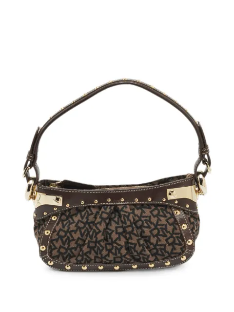 DKNY bolso de hombro con logo en jacquard