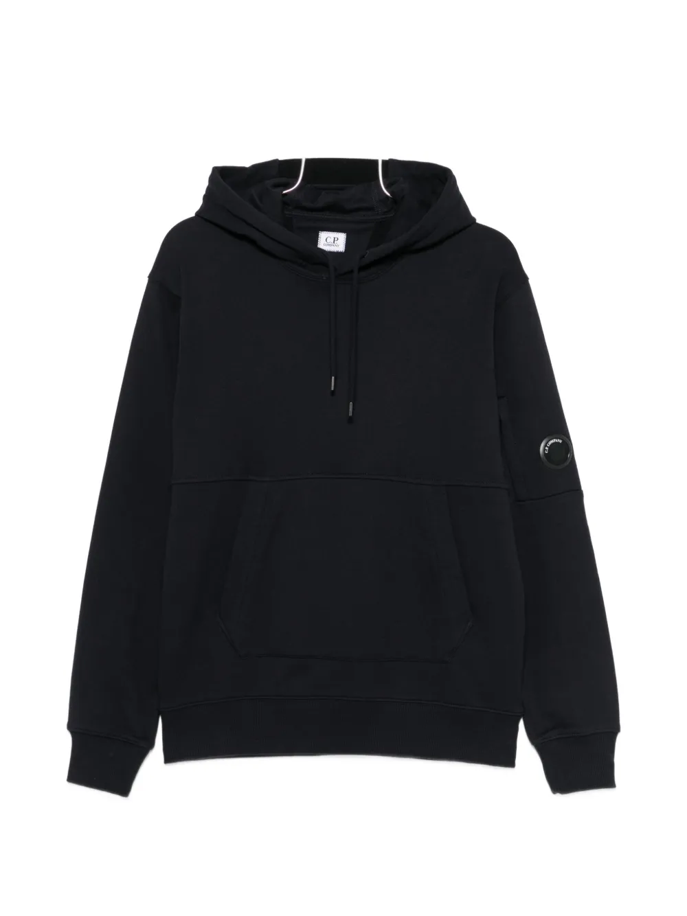 C.P. Company lens-detail drawstring hoodie - Blu