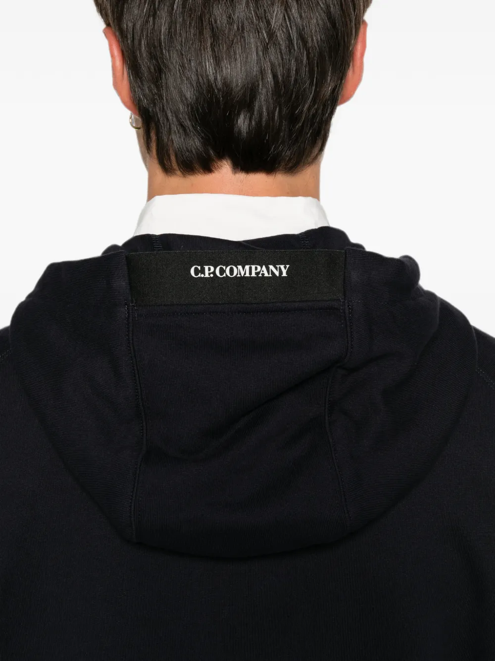 C.P. Company Hoodie met trekkoord Blauw