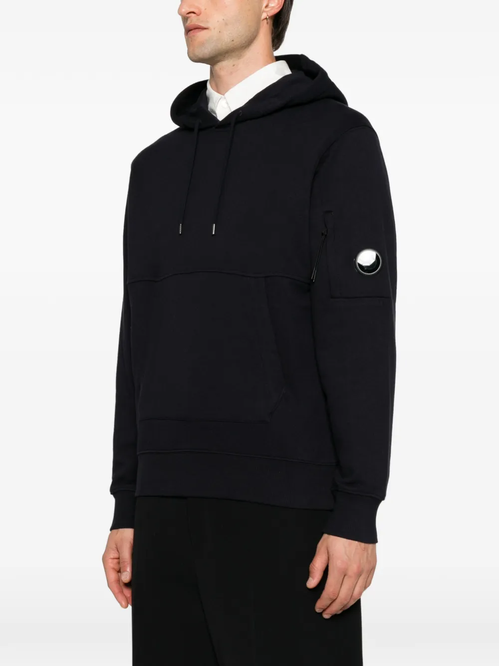 C.P. Company Hoodie met trekkoord Blauw