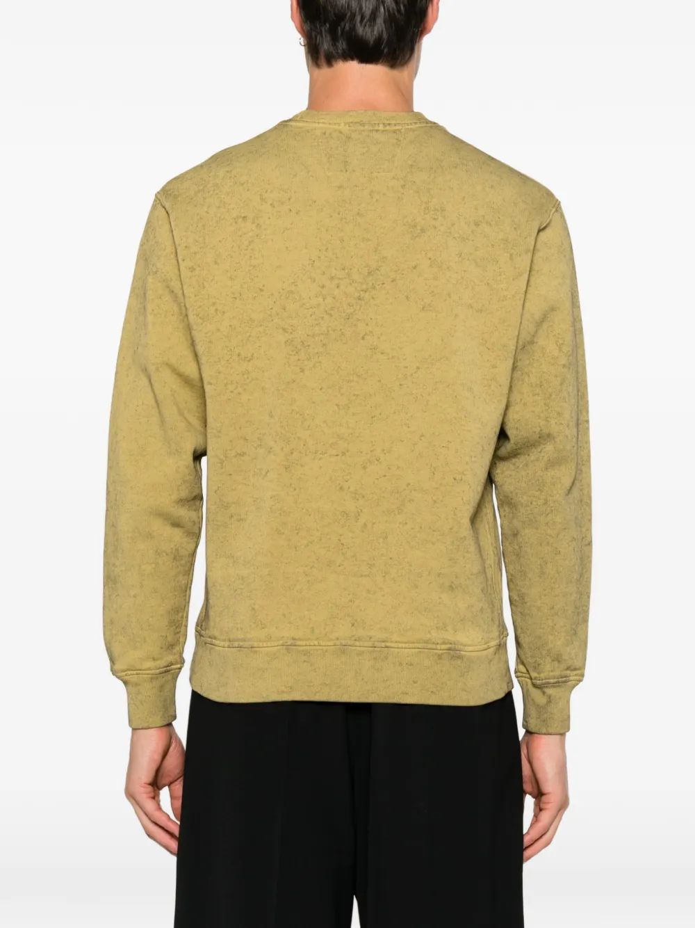 C.P. Company Sweater met logoprint Groen