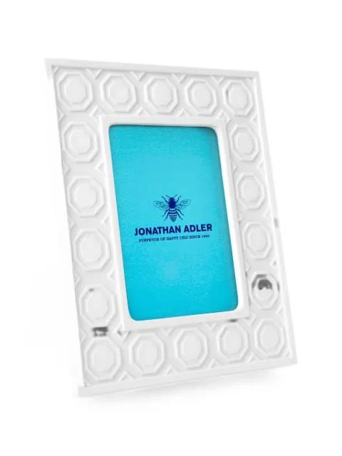 Jonathan Adler geometric-embossed picture frame