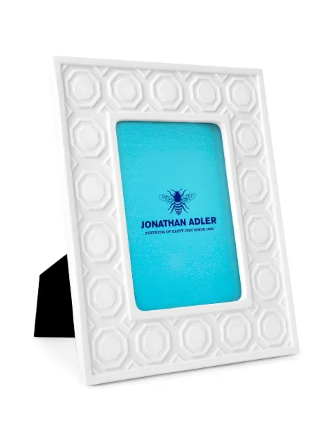 Jonathan Adler geometric-embossed picture frame