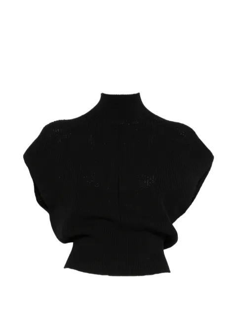 Rick Owens sleeveless turtleneck sweater