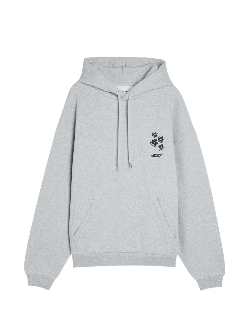 MKI Miyuki Zoku Felpa Hibiscus a fiori - Grigio