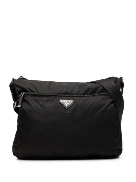 Prada Pre-Owned 2013-2026 Tessuto Zip Top crossbody bag