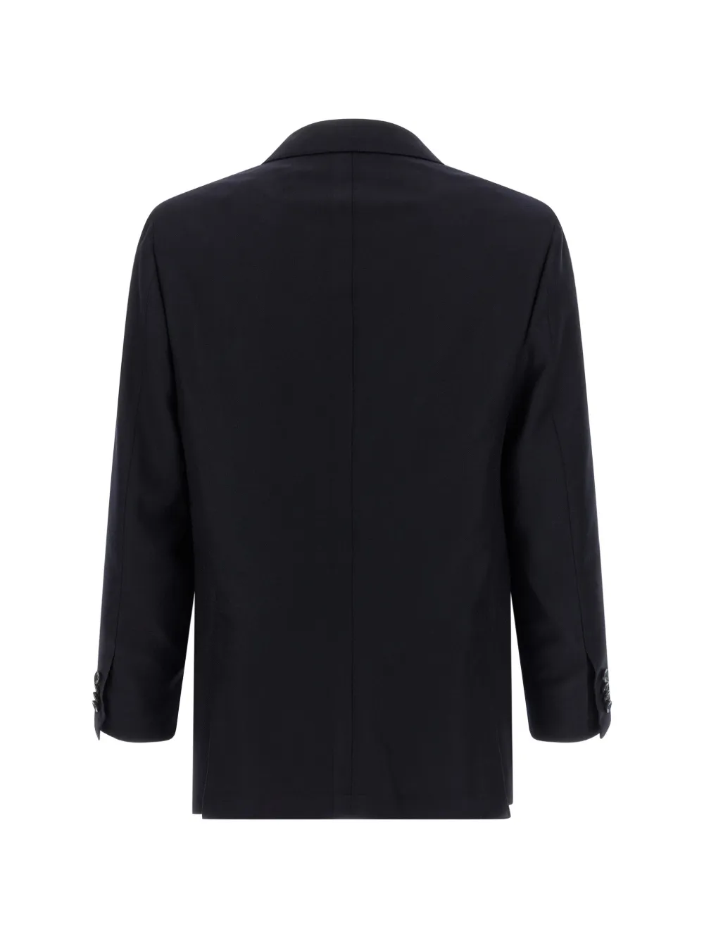 Kiton Pak met dubbele rij knopen Blauw