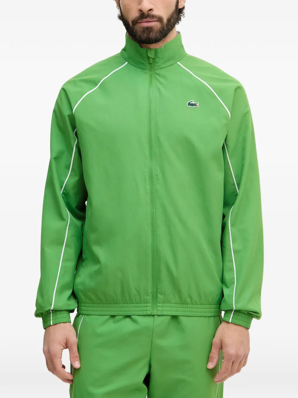 Lacoste logo-patch track pants - Verde