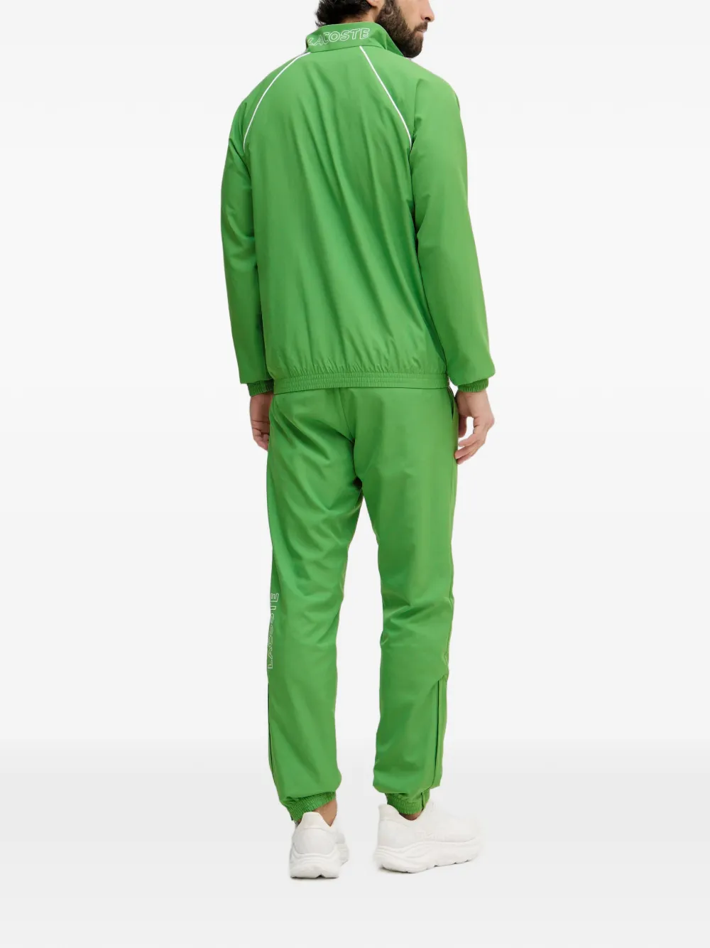 Lacoste Trainingsbroek met logopatch Groen