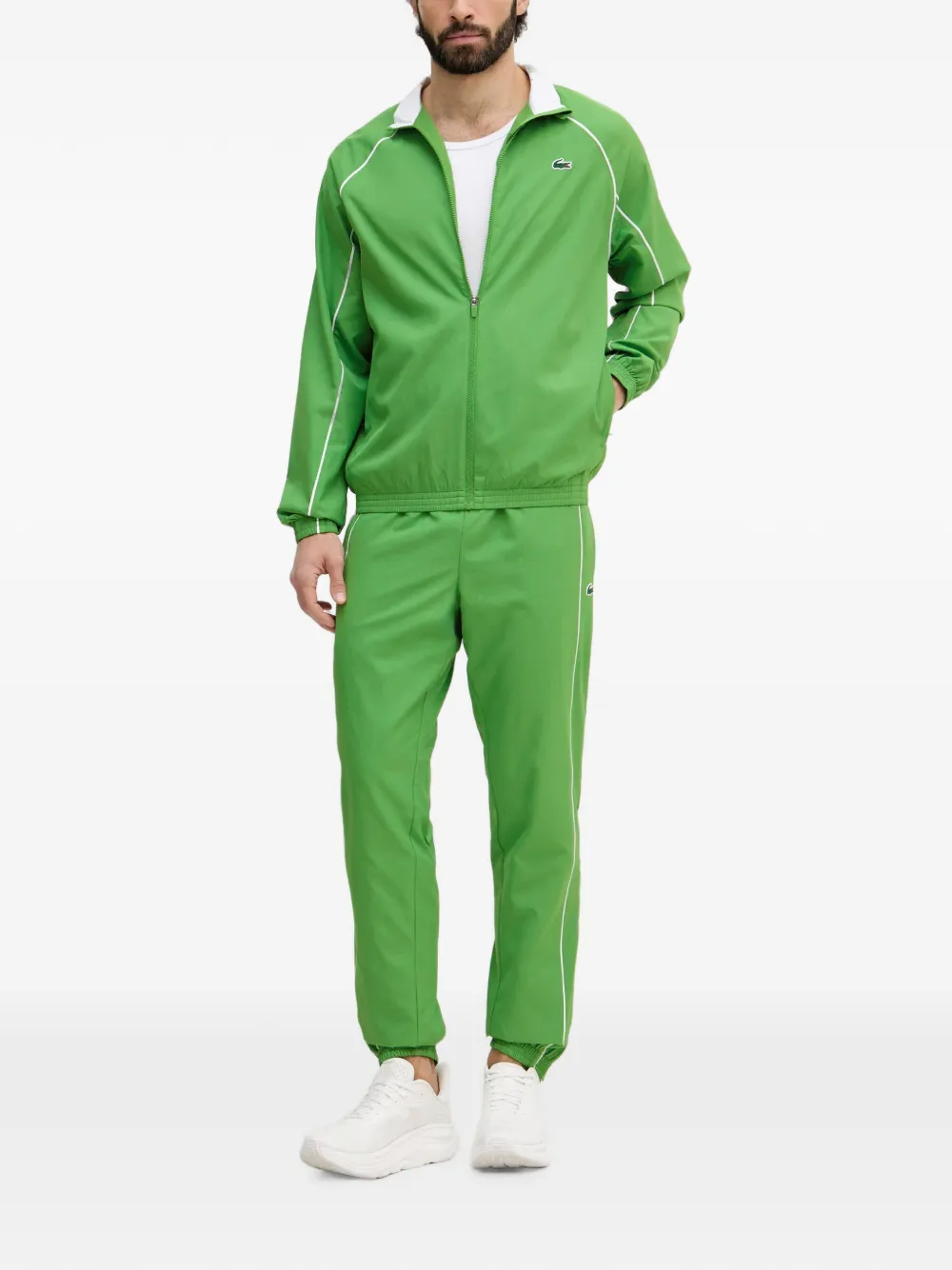 Lacoste Trainingsbroek met logopatch Groen