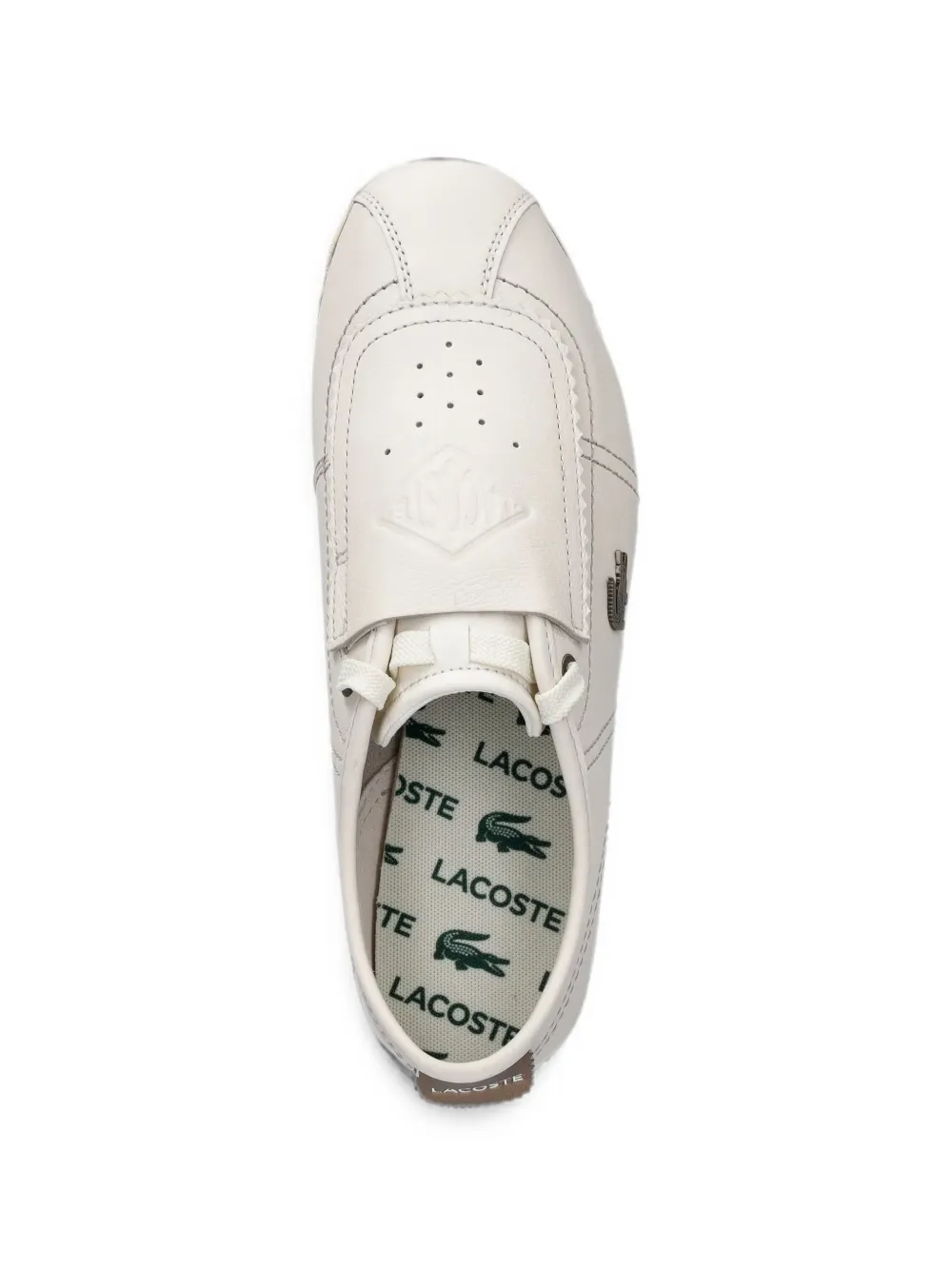Lacoste Club-Low sneakers Wit