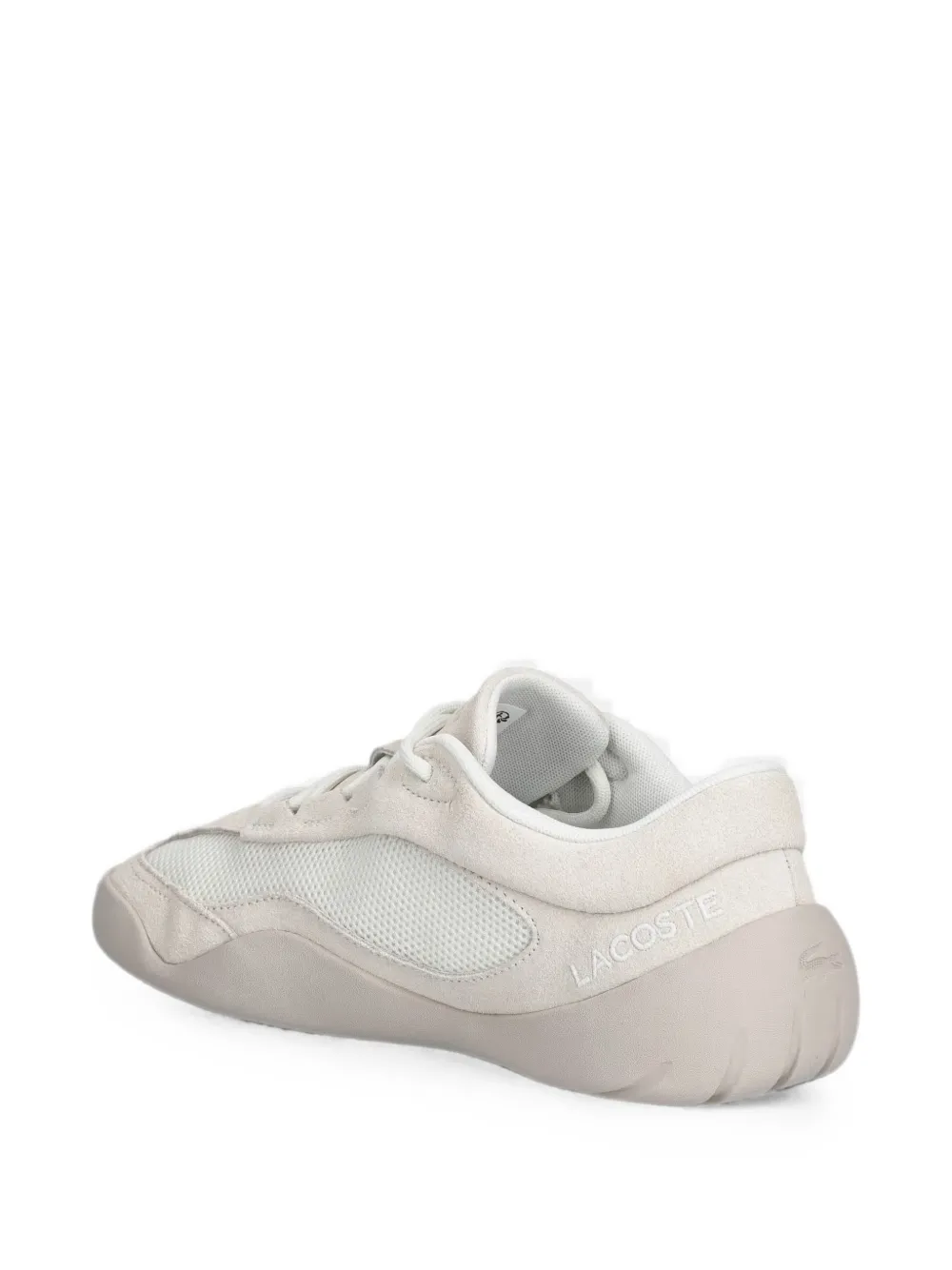 Lacoste Net Low logo-patch sneakers Beige