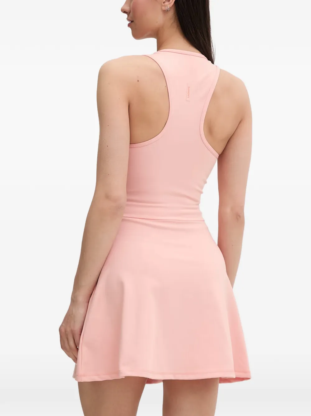 Lacoste Mini-jurk met logopatch Roze