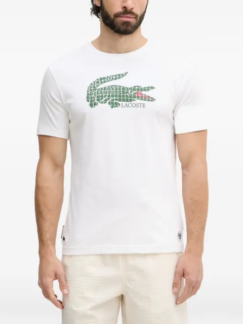 Lacoste Roland-Garros logo-print  T-shirt