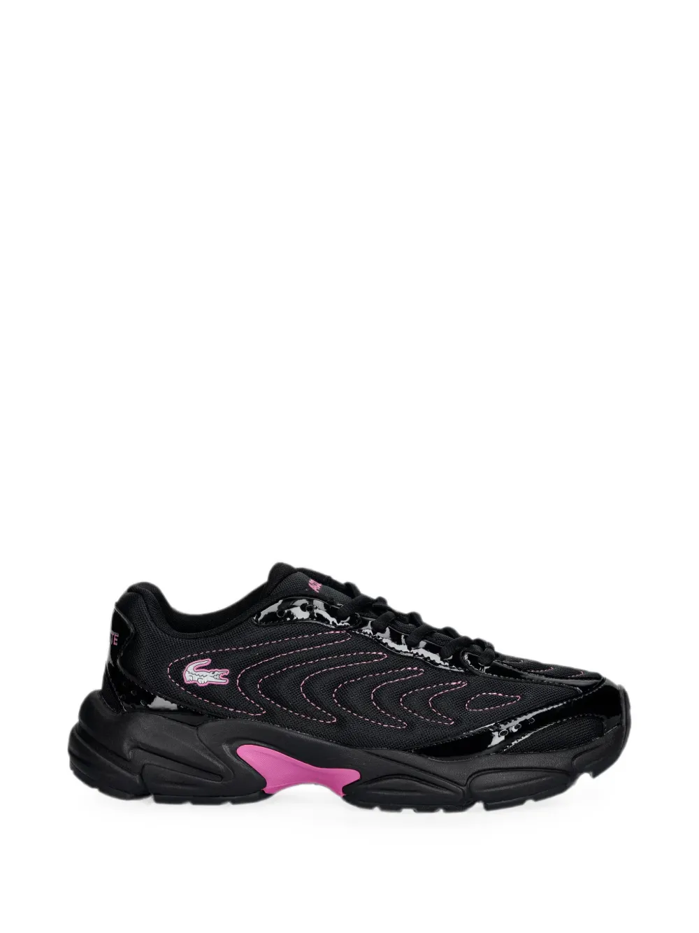 Lacoste STORM 96 2K contrast-stitched sneakers Zwart