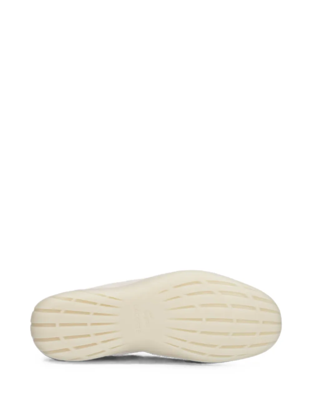 Lacoste Side Low panelled mesh sneakers Beige