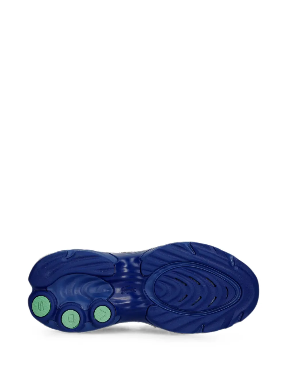 Lacoste Spinor gradient-effect logo-patch sneakers Blauw