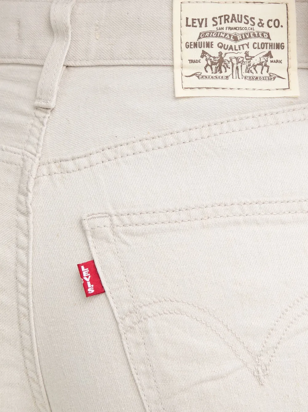 Levi's Ribcage jeans Beige