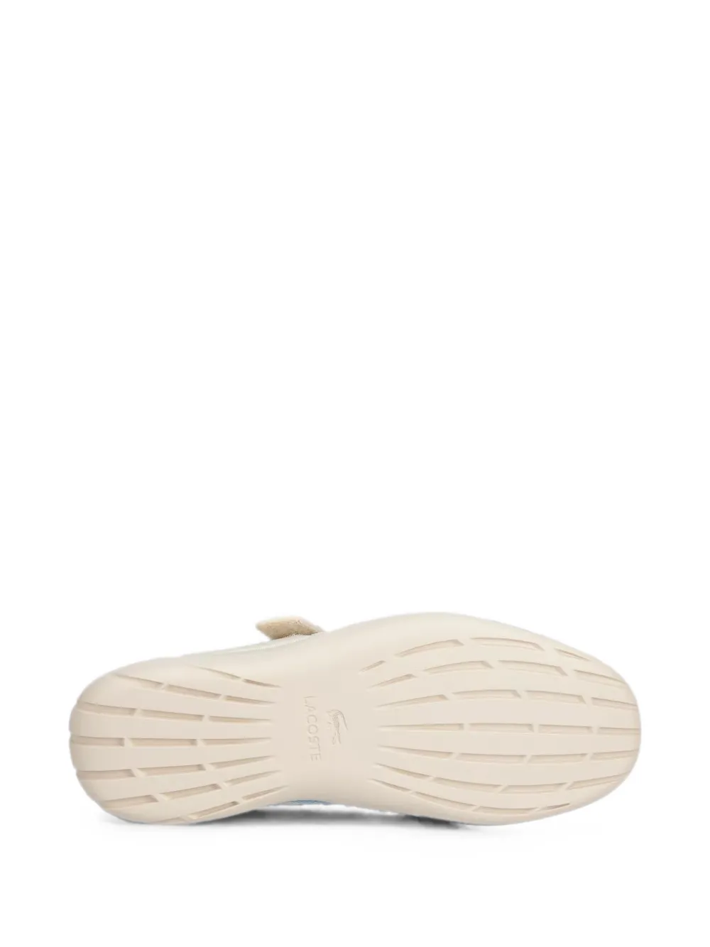 Lacoste Low Mystere mesh touch-strap sneakers Beige