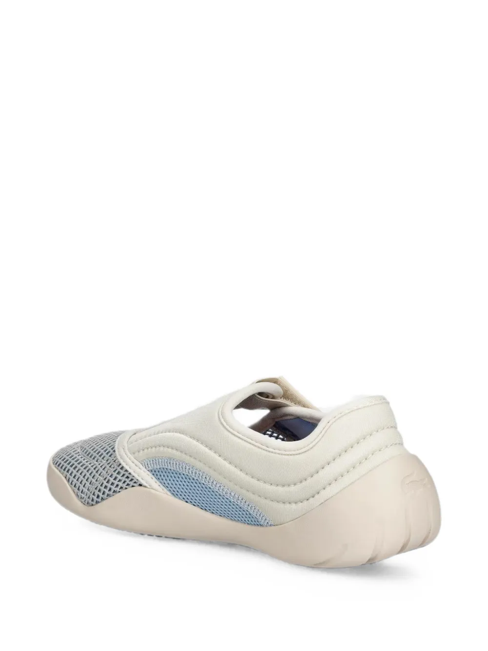 Lacoste Low Mystere mesh touch-strap sneakers Beige